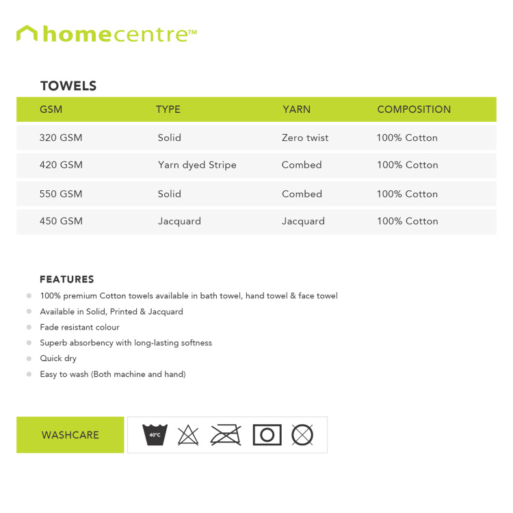 Marshmallow Face Towel