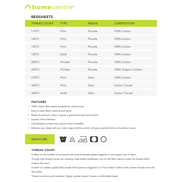 Signature 3-Pc. Double Bedsheet Set-3pc - 240 x 274 cm