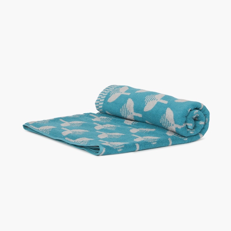 Hudson Super Plush Jacquard Bath Towel- 70x140cm