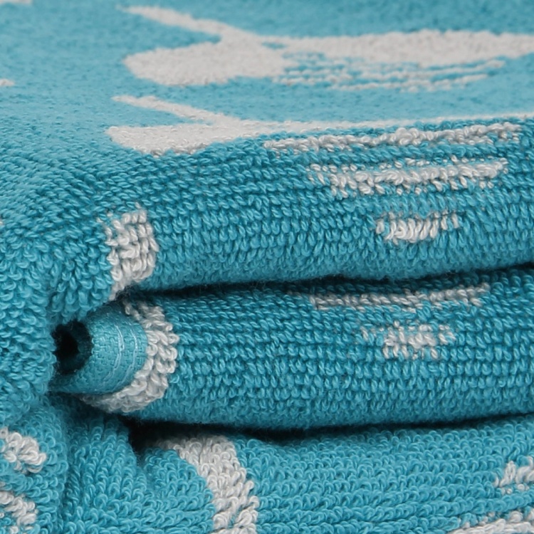 Hudson Super Plush Jacquard Bath Towel- 70x140cm