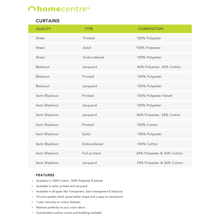 Sierra Chic And Solid Door Curtain