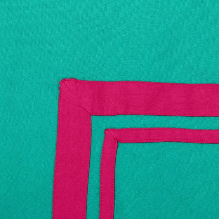 Ananda Catalina Contemporary Double Bedsheet Set- 7 pcs.