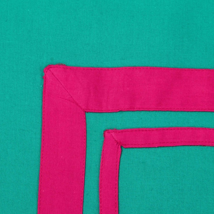 Ananda Catalina Contemporary Double Bedsheet Set- 7 pcs.