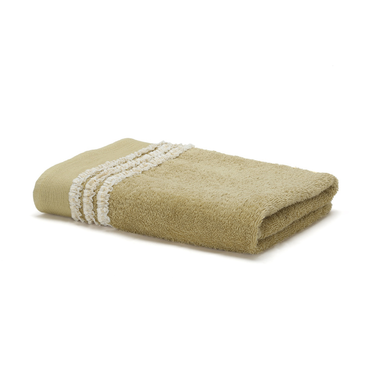 MASPAR Classica Patch Ruffy Bath Towel - 70 x 140 cm