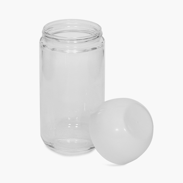 Siattle Glass Storage Jars- Set of 6