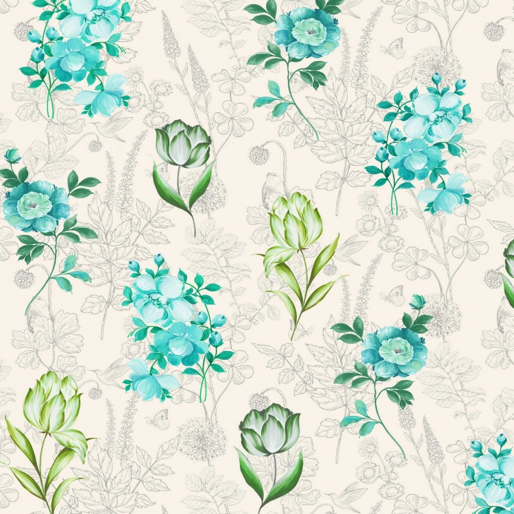 MATRIX Printed Cotton 3-Pc. King Size Bedsheet Set - 240 x 274 cm