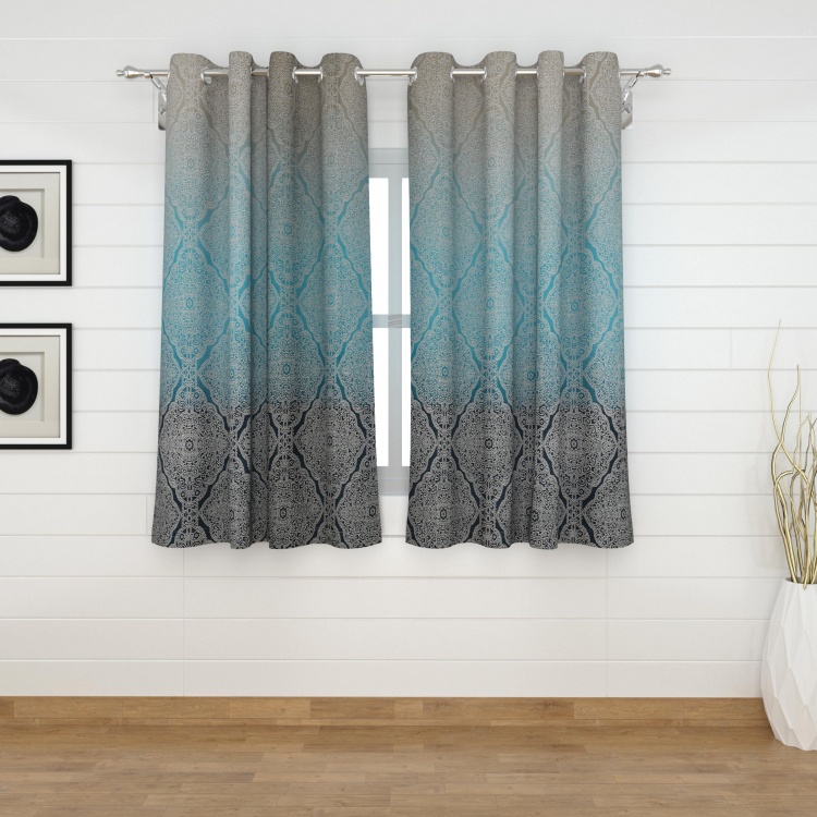 Matrix Sahara Baroque Semi-Blackout Window Curtain - 135 x 160 cm
