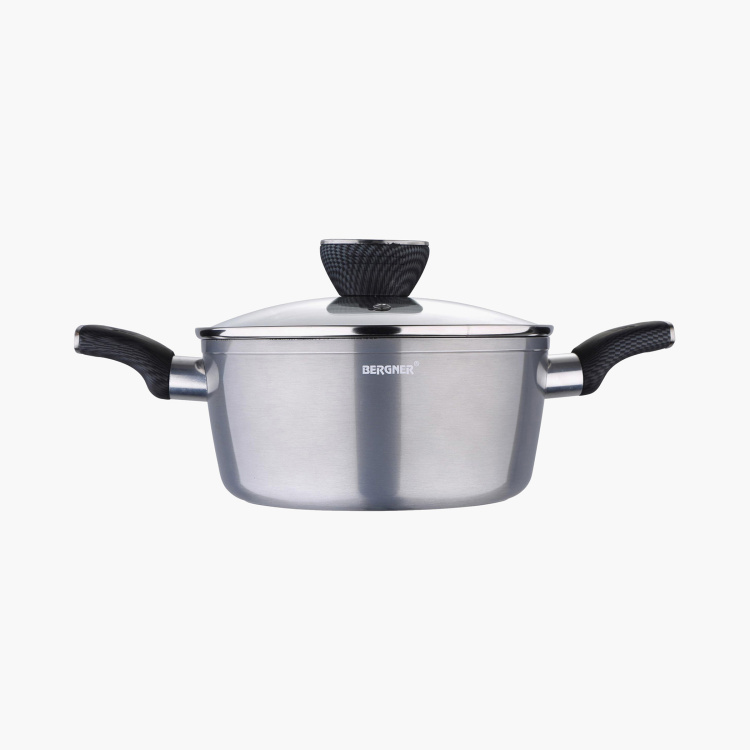 BERGNER Metal Casserole With Lid - 2.5L