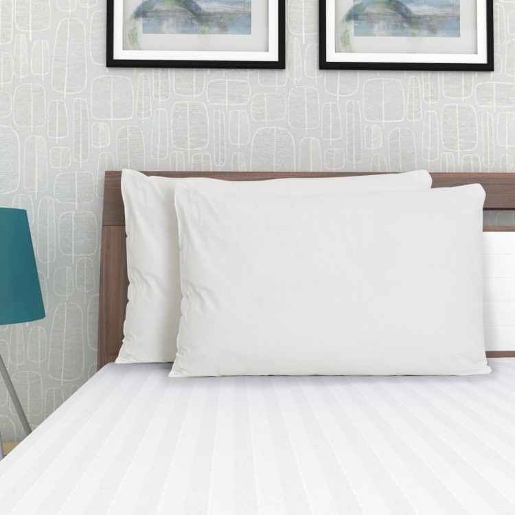 HARMONY Solid Square Pillows - Set of 2 - 45 x 70 cm