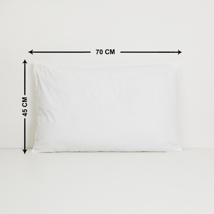 HARMONY Solid Square Pillows - Set of 2 - 45 x 70 cm