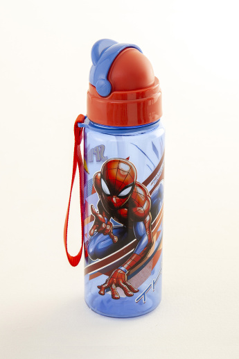 Marvel Spiderman Sipper Bottle with Straw - 550ml