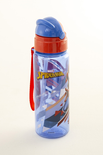 Marvel Spiderman Sipper Bottle with Straw - 550ml