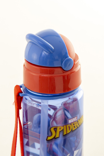 Marvel Spiderman Sipper Bottle with Straw - 550ml