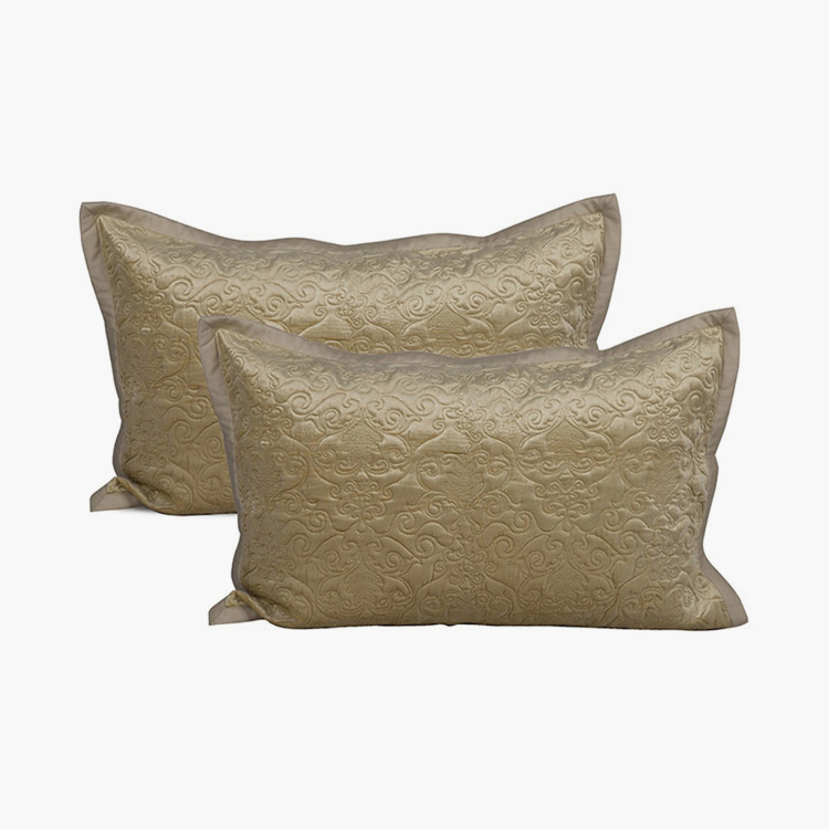 MASPAR Medieval Revival Jacquard Pillow Shams - Set of 2 - 50 x 75 cm