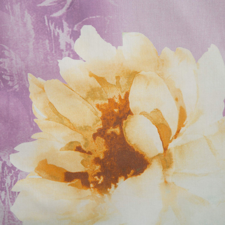 Matrix Lotus Set of 3 King Size Printed Bedsheet Set