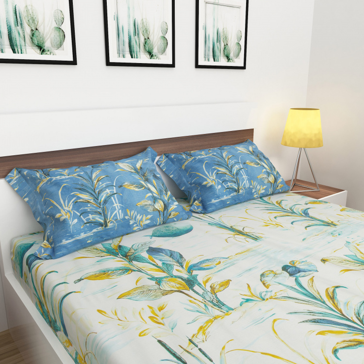 Matrix Set of 3 King Size Bedsheet - 240 x 274 cm