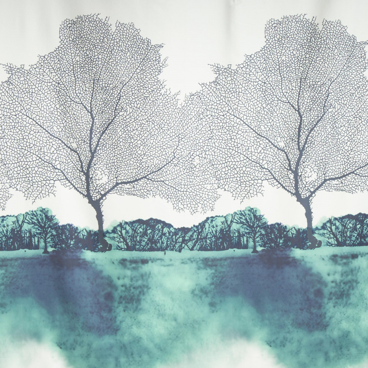 Emerald Printed Cotton Double Bedsheet-Set Of 3 Pcs.