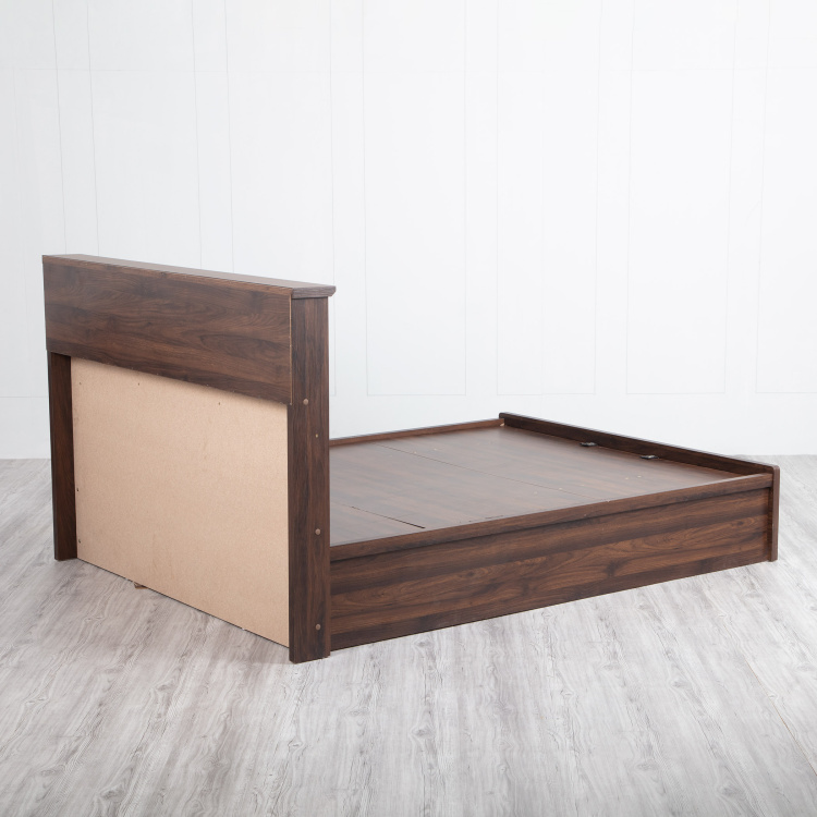 Lewis Queen Size Bed With Hydraulic Box Storage- 166 x 211 cm