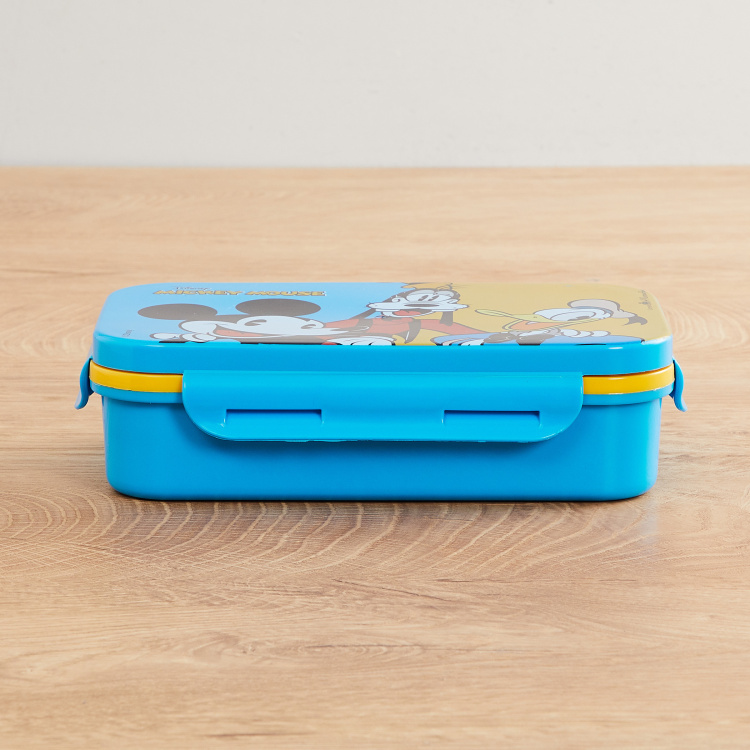 Disney Micky Print Lunch Box- Set of 4 pcs.