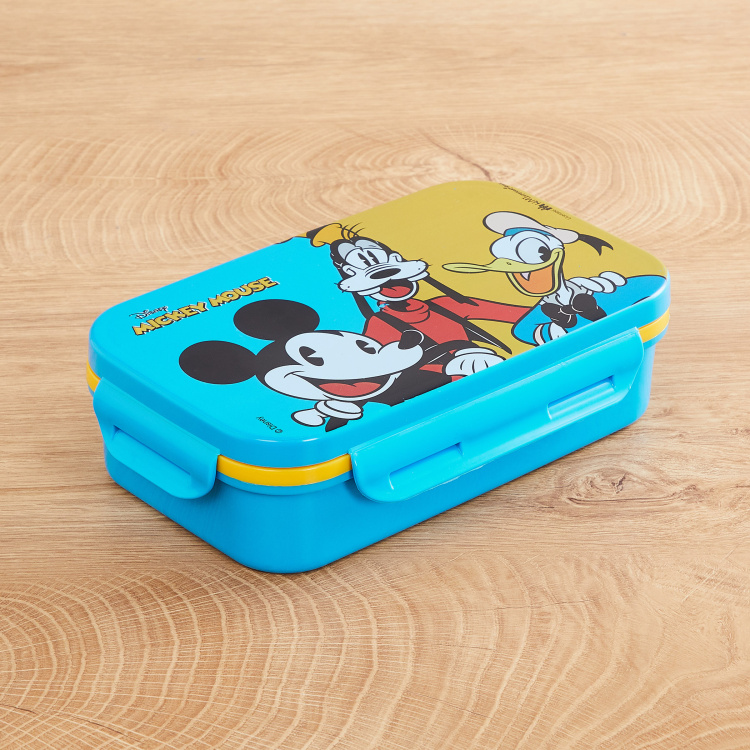 Disney Micky Print Lunch Box- Set of 4 pcs.