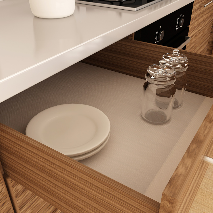 Orion Dot Textured Anti-Slip Drawer Mat - 50 x 150 cm