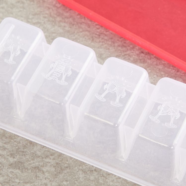 Creston Monacco Solid Ice Cube Tray with Lid - Set of 2 - 14L