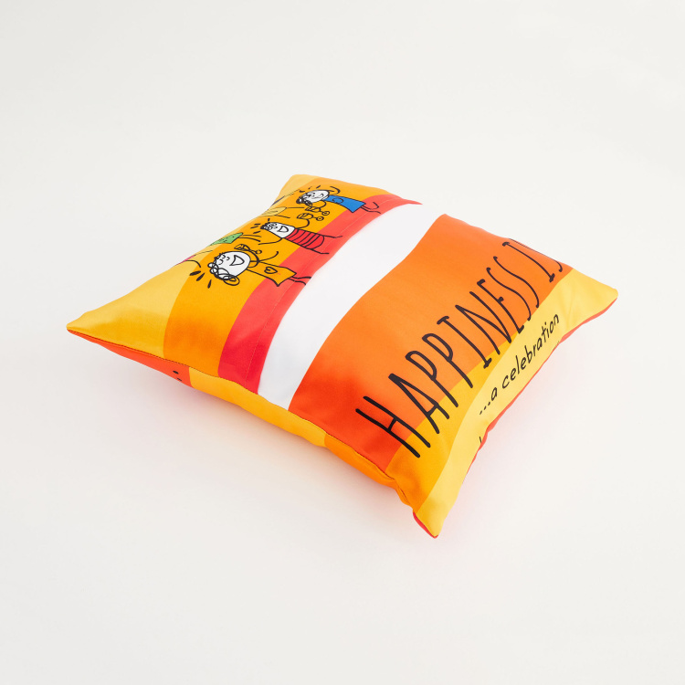 Happiness Cushion Covers - Set of 2 - 40 x 40 cm