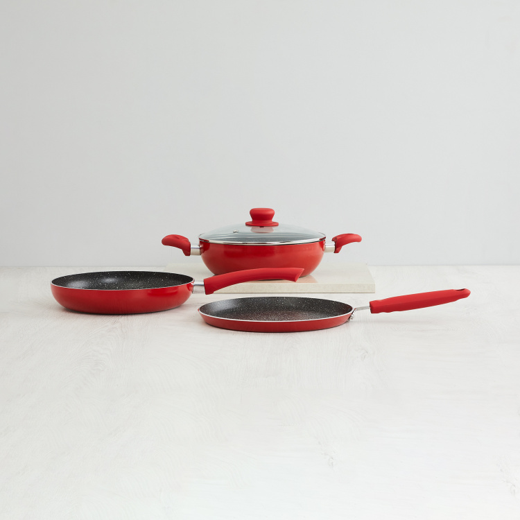 PRESTIGE Cherry Marble 4-Pc. Cookware Set
