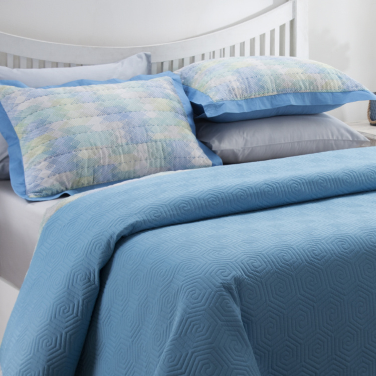 MASPAR Modern Aesthetic Double Bed Quilt Blanket - 228 x 265 cm