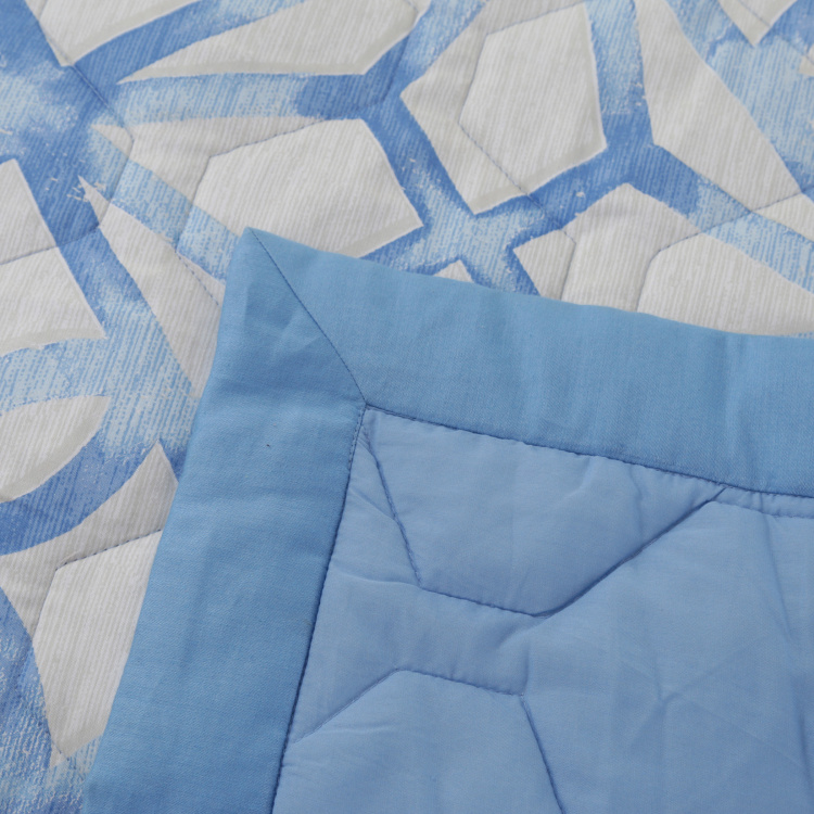 MASPAR Modern Aesthetic Printed Single Bed Quilt - 152 x 250 cm