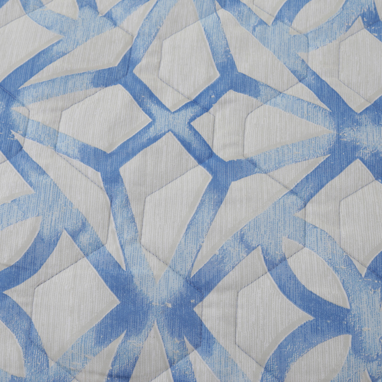 MASPAR Modern Aesthetic Printed Single Bed Quilt - 152 x 250 cm