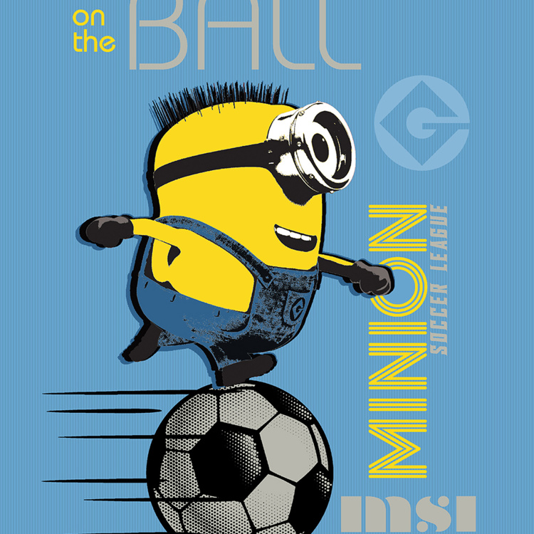 SPACES Minions Print Single Bed Comforter- 152 x 220 cm