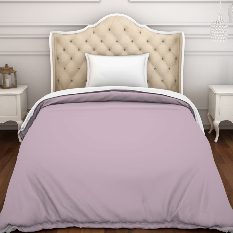 SPACES Hygro Lilac Solid Single Comforter-