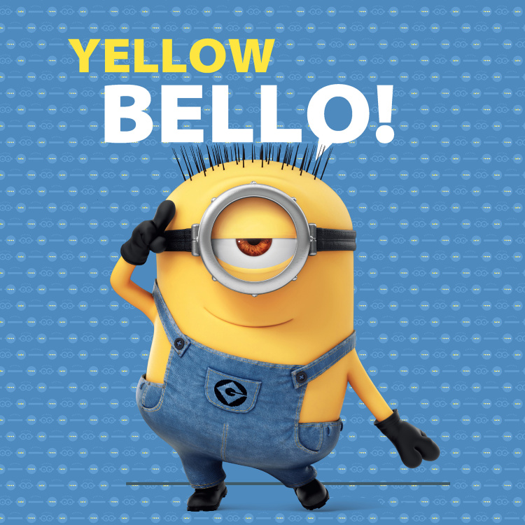 SPACES Minions 2-Piece Digital Print Single Bedsheet Set- 152 x 228 cm