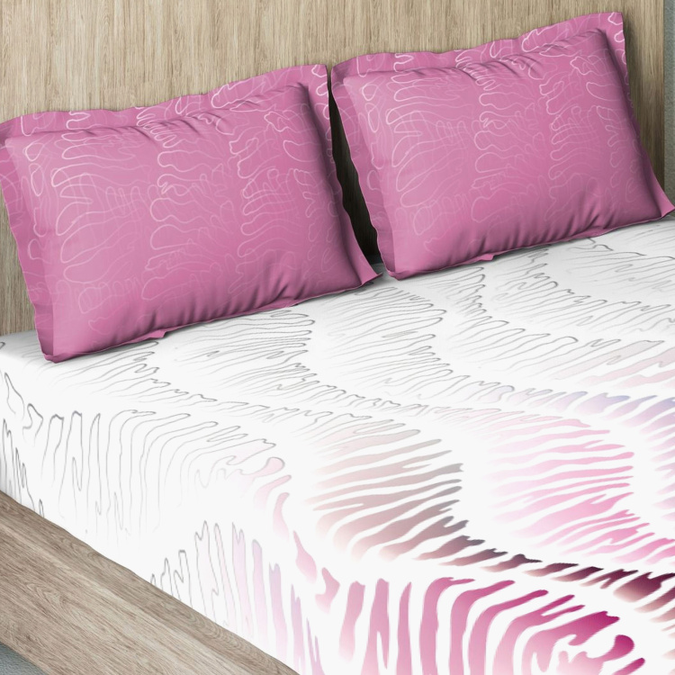 D'DECOR Stain Resisant 3-Pc. King-Size Bedsheet Set - 274 x 274 cm