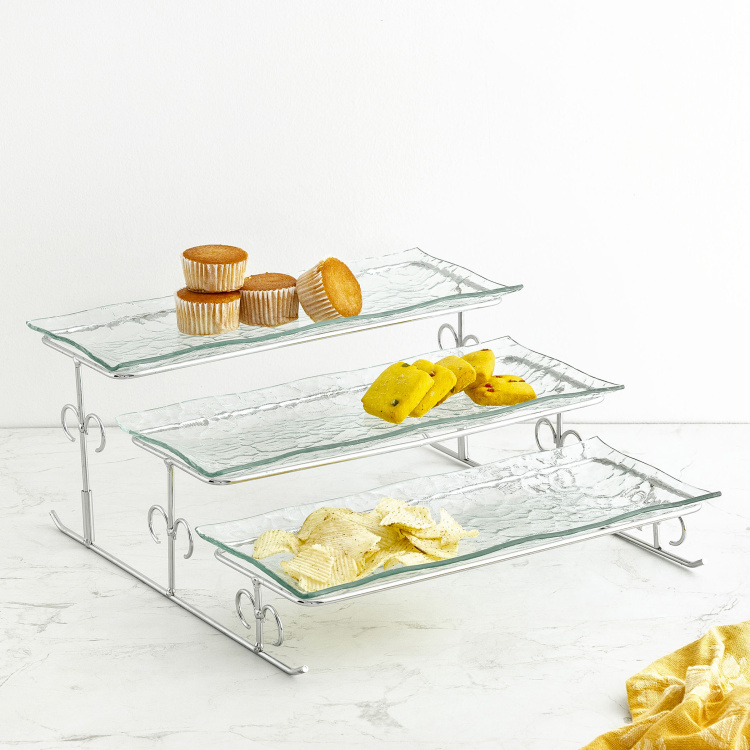 Costa-Casssidy Three-Tier Serving Tray