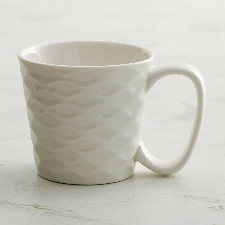Rhodes-Camolin Solid Tea set  - Porcelain - White