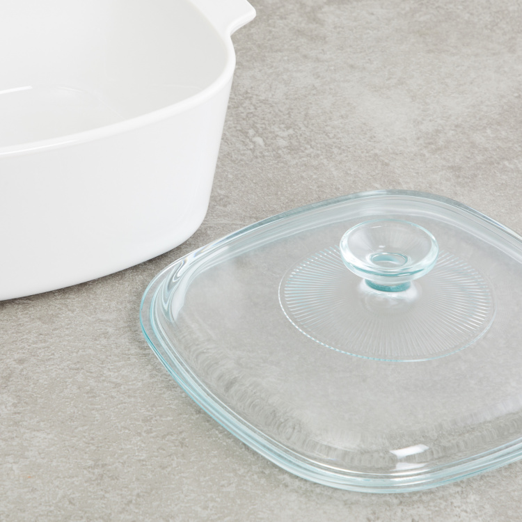 Corelle White Asia Cov Casserole - 1Litre