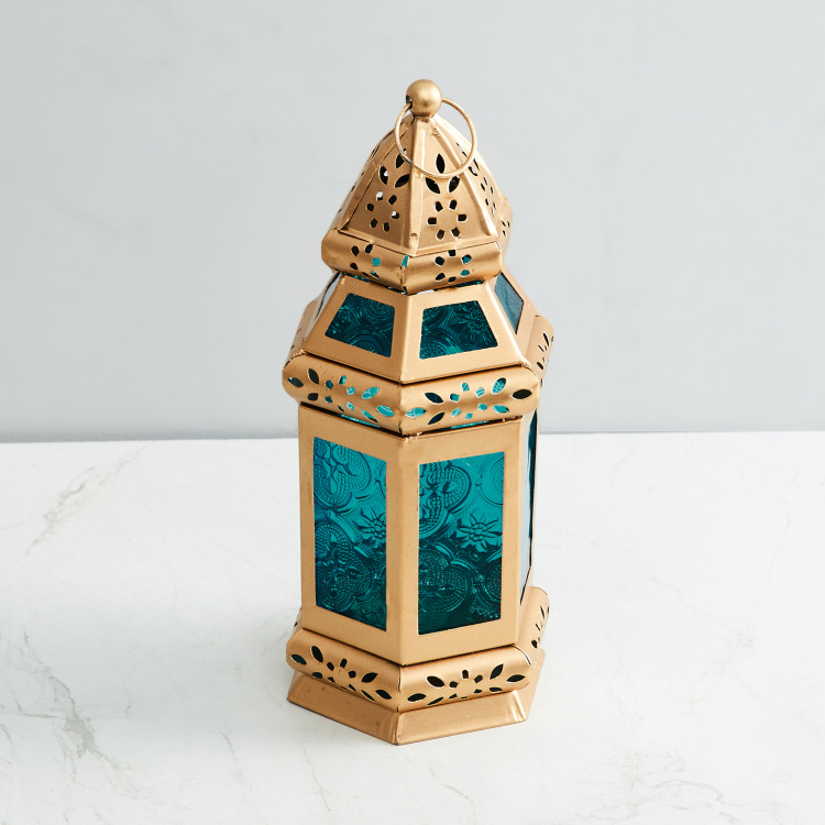 Rigel Set of 2 Textured Morrocan Lantern