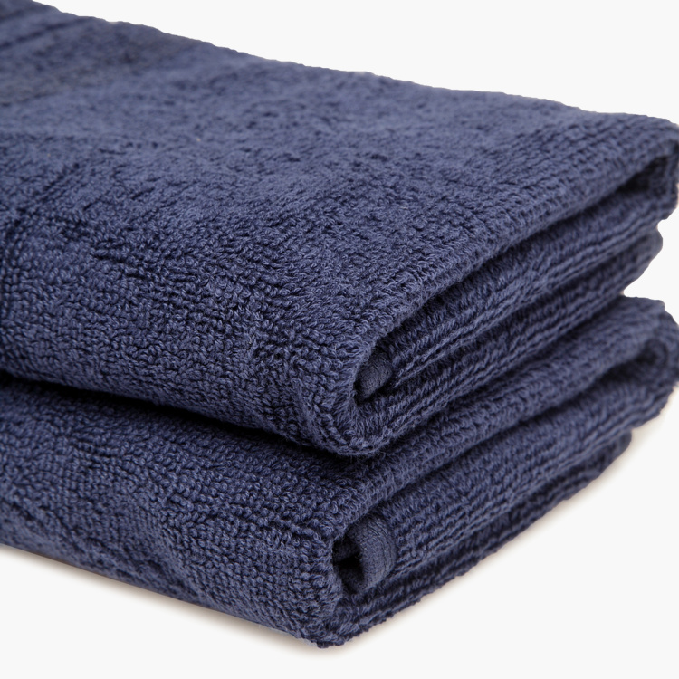 SPACES Bamboo Charcoal Textured Hand Towel - Set of 2 - 40 x 60 cm