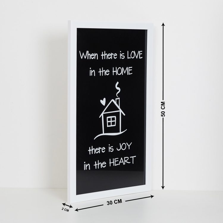 Axiom Love Quote Picture Frame - 30 x 50 cm
