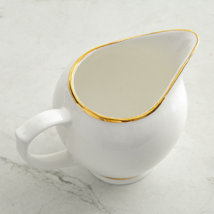 Jodhpur Goblin 15-Pc. Golden Border Tea Set