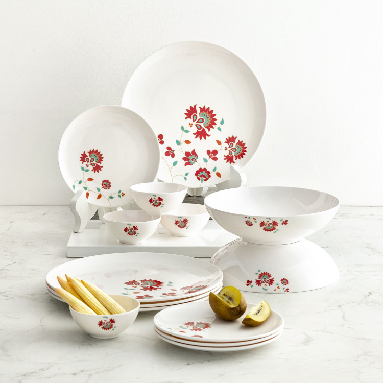 Home Centre Home Dinner Service Shalimar-Stanton Floral Dinner Set
