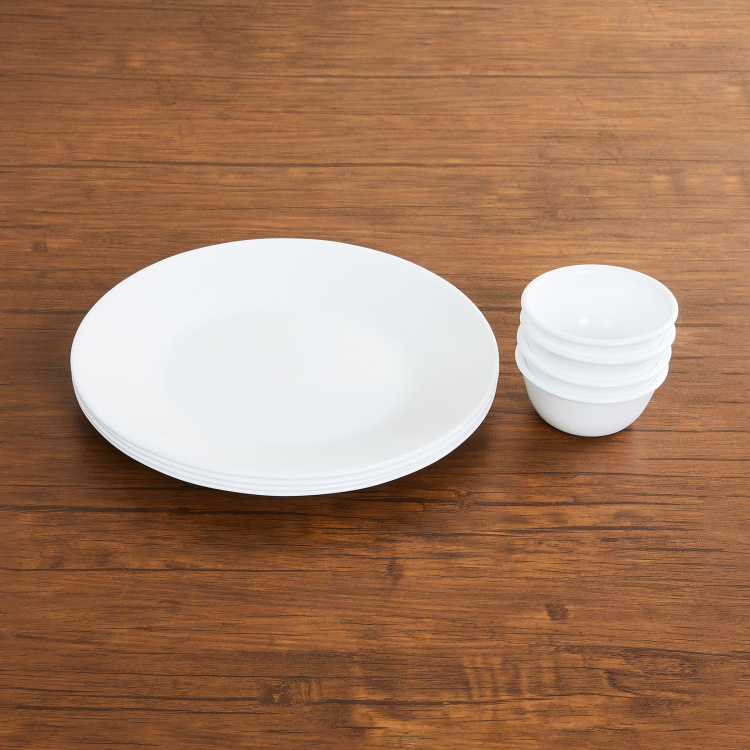 Corelle Winter Frost 8-Piece Dinner Set