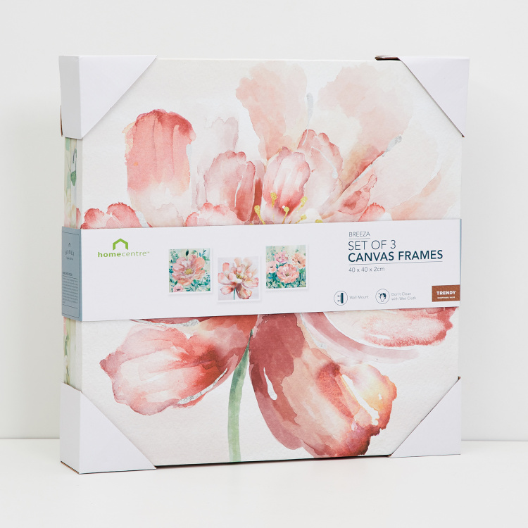 Breeza Printed Square Picture Frame - Set of 3 Pcs.