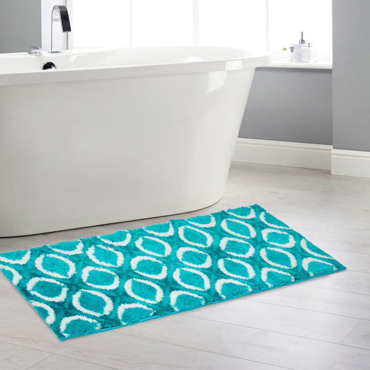 Mekong Subway Printed Bath Runner - 45 x 130 cm