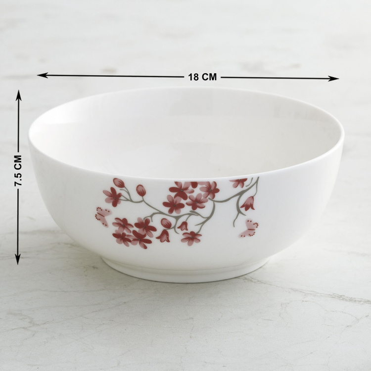 Pristine-Volga 14-Piece Floral Print Dining Set