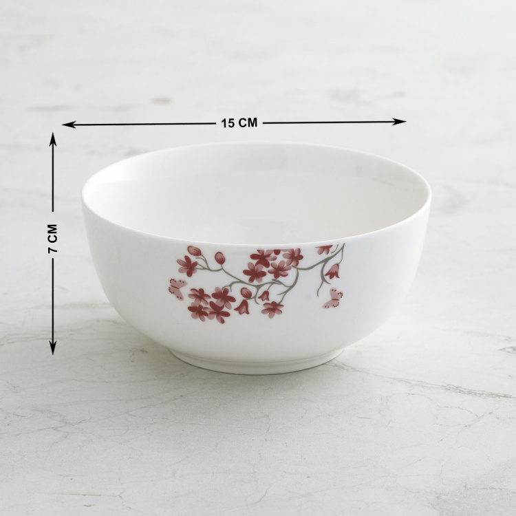 Pristine-Volga 14-Piece Floral Print Dining Set