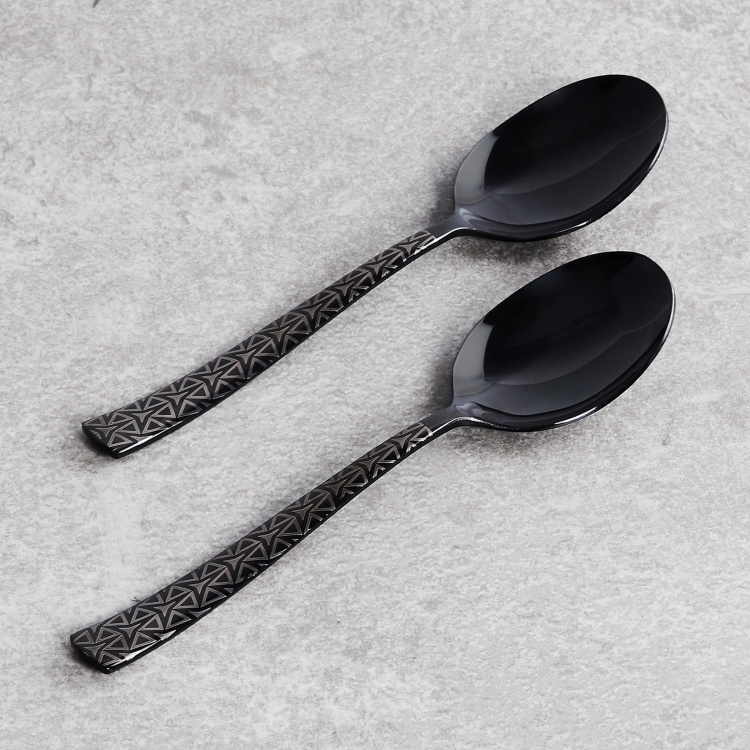 FNS Phoenix Printed Serving Spoon - Set of 2