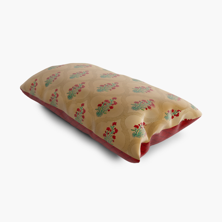 Aurora Reversible Pillow Covers- Set of 2- 30 x 50 cm
